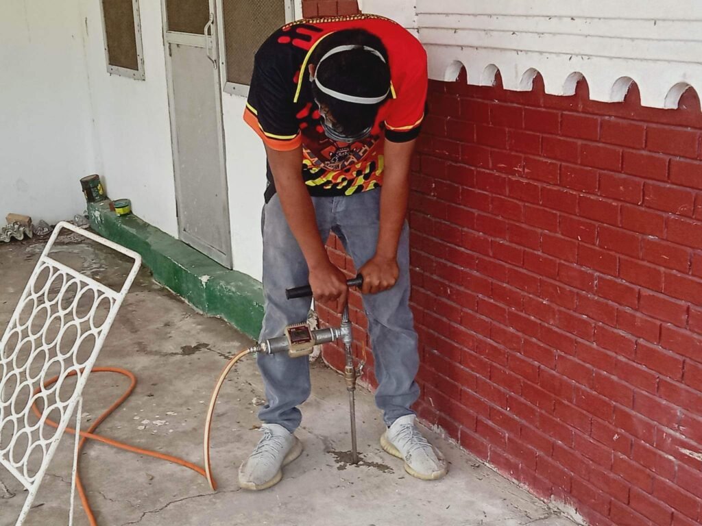 sub slab soil injection sub slab soil injection